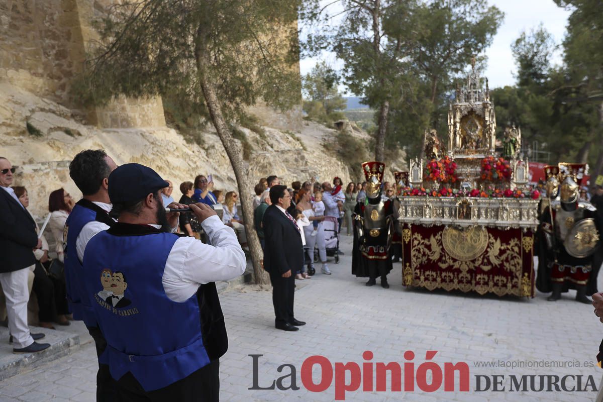 Fiestas de Caravaca: Procesión de regreso a la Basílica