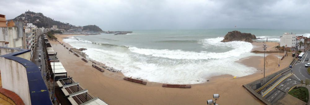 Temporal de vent i aigua a les comarques gironines