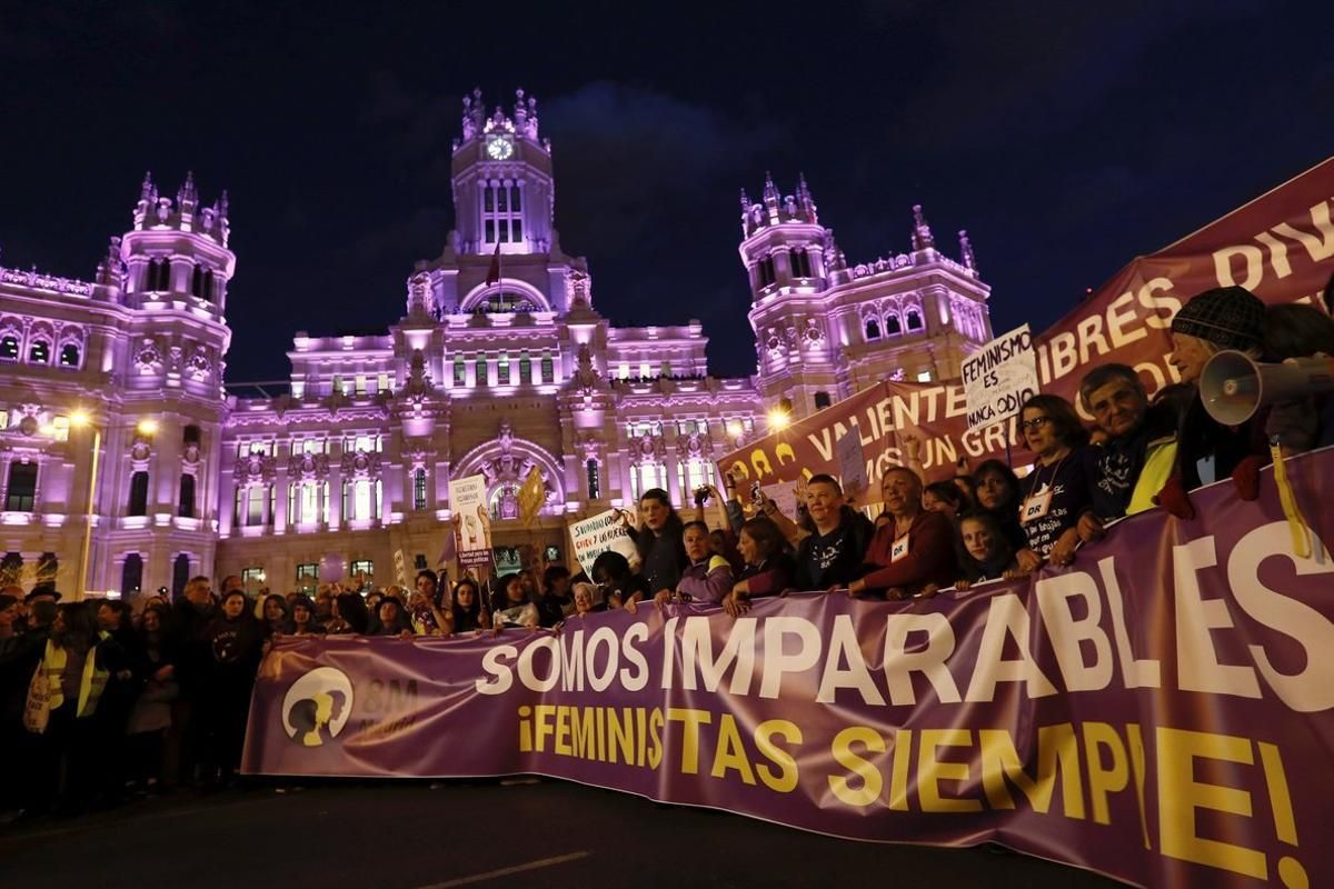 Imagen de archivo de una manifestación feminista