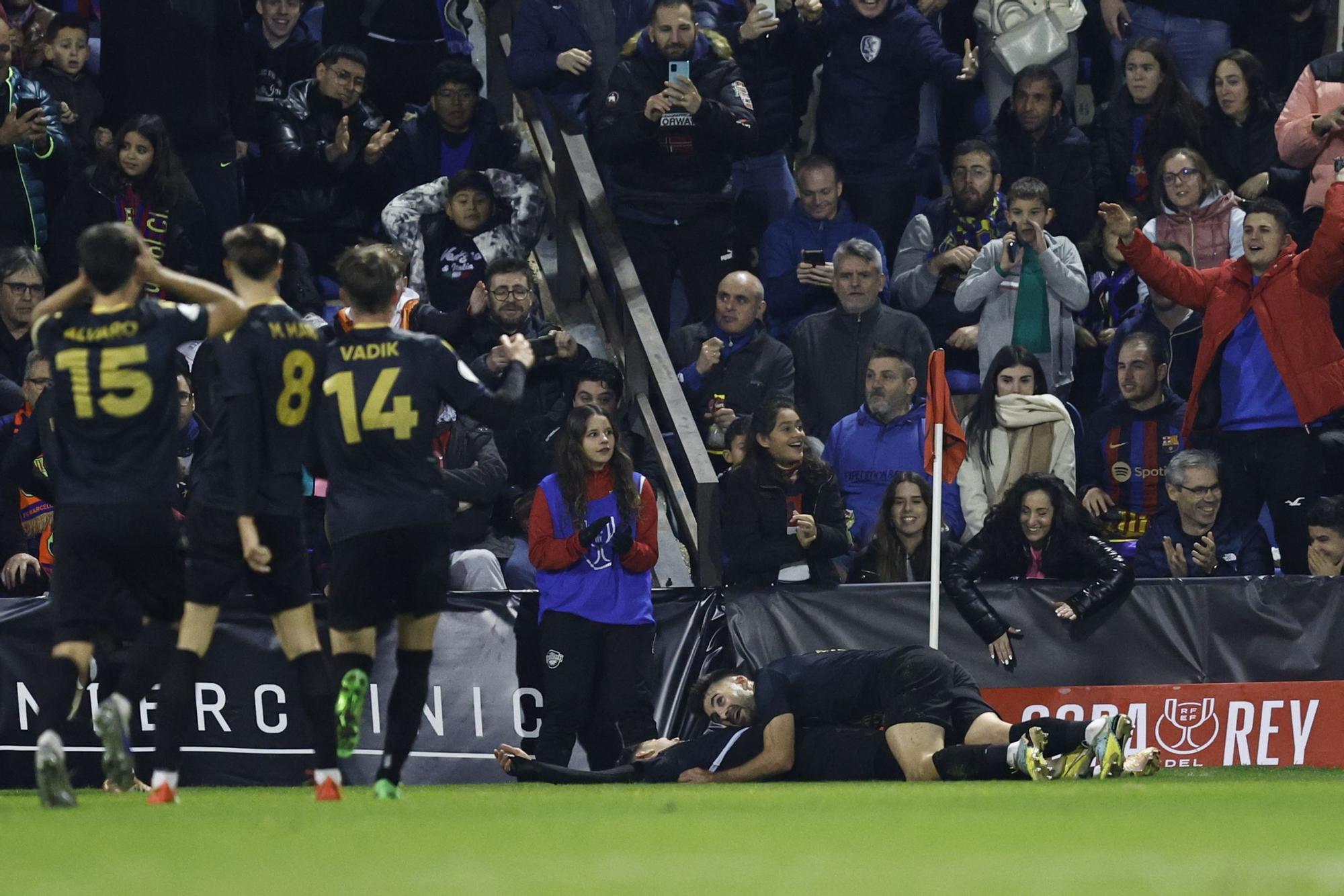 Copa del Rey: Intercity - Barcelona, en imágenes