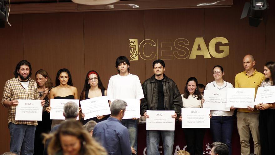 Tres periodistas de Diario de Mallorca, galardonados con los premios a mejor expediente y mejor trabajo de fin de grado del CESAG