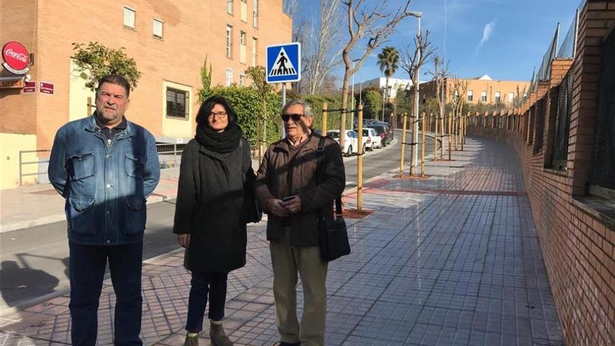 Una obra facilita el acceso al parque de la Asomadilla