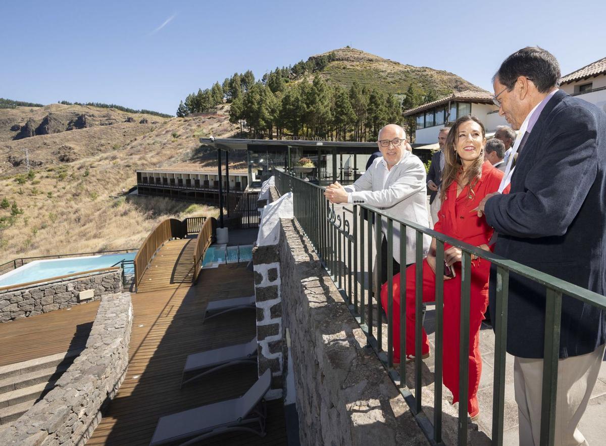 Un instante del congreso ayer en Tejeda, en Gran Canaria. | ACFI