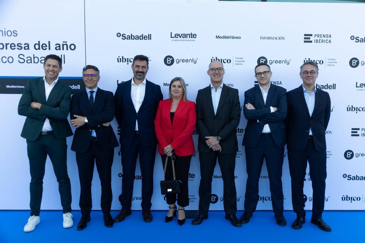 El photocall de los Premios Empresa del Año Banco Sabadell El photocall de los Premios Empresa del Año Banco Sabadell