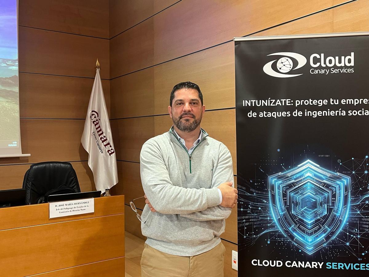 José María Hernández Bartolomé, jefe del subgrupo de estafas de la Comisaría del Distrito Norte