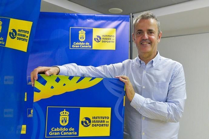 09-07-2020 LAS PALMAS DE GRAN CANARIA. Presentación oficial de Willy Villar y Porfi Fisac, nuevos director deportivo y entrenador del Herbalife Gran Canaria. Fotógrafo: ANDRES CRUZ  | 09/07/2020 | Fotógrafo: Andrés Cruz