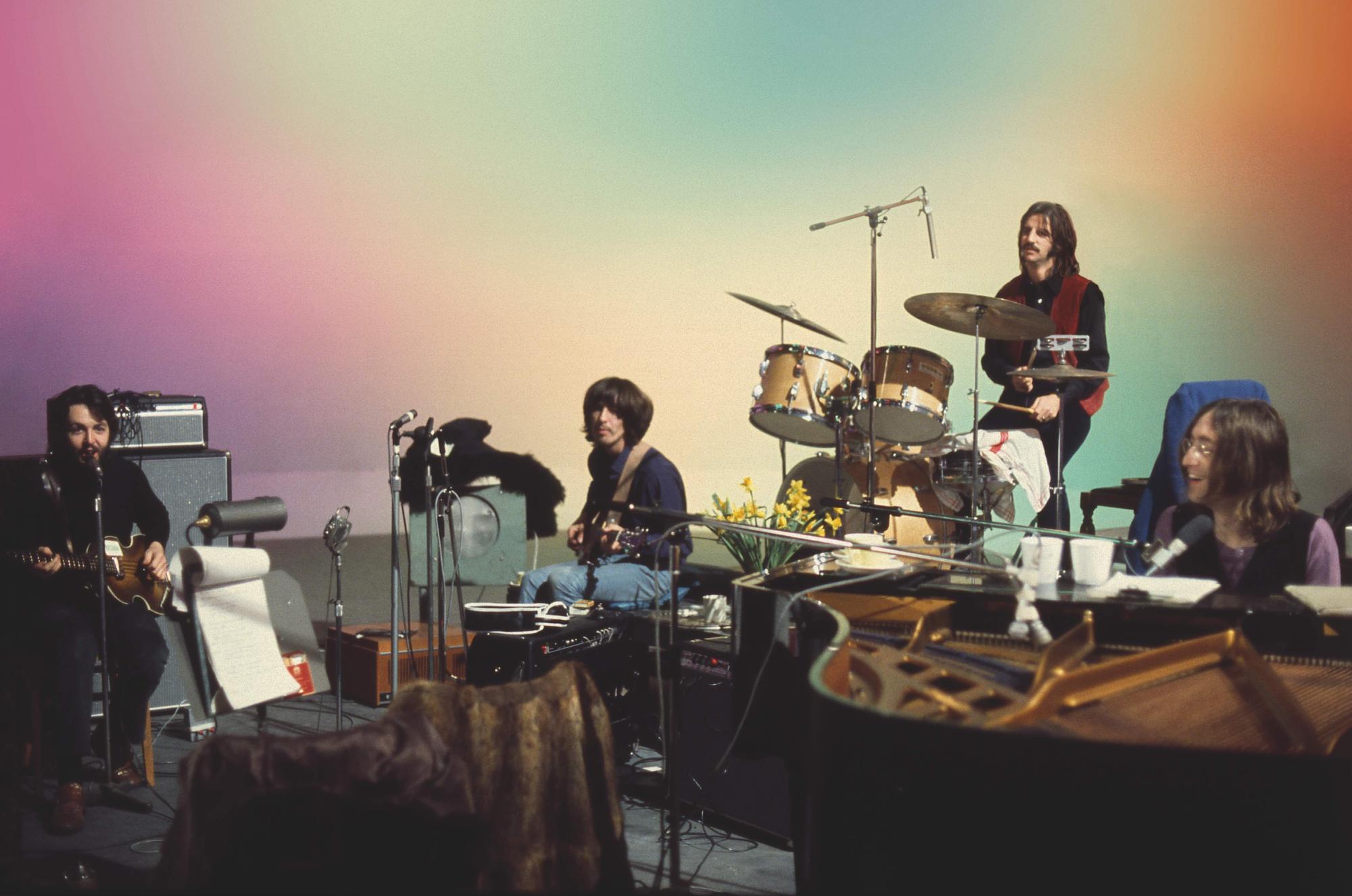 'Get back': la foto completa de los últimos Beatles