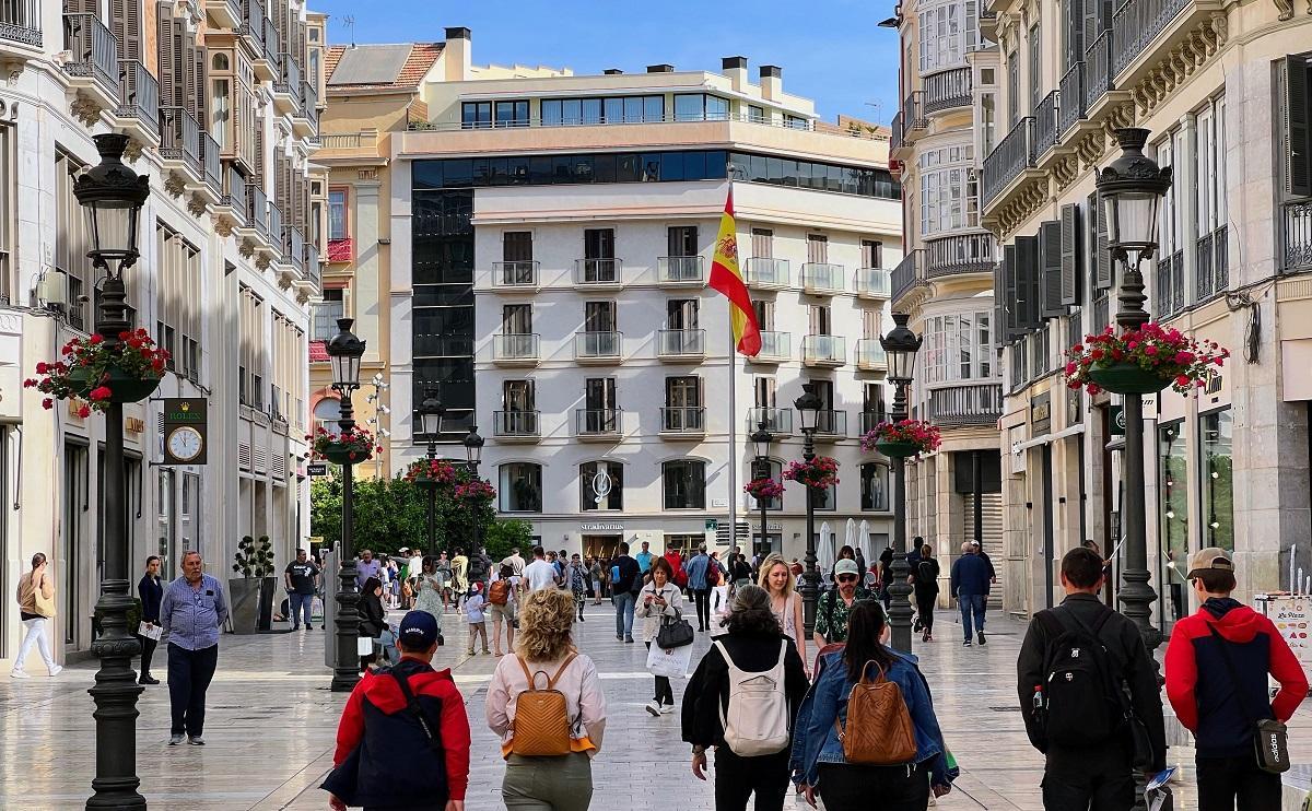 El edificio situado en la plaza de la Constitución de Málaga que ha sido adquirido por Blanes capital, sociedad de los fundadores de Freepik.