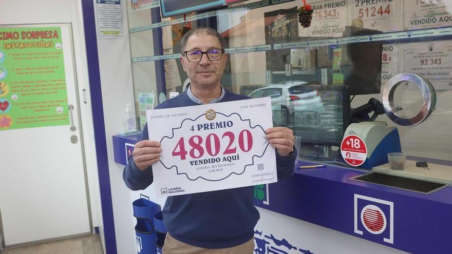 Culleredo se queda un pellizco de un cuarto premio