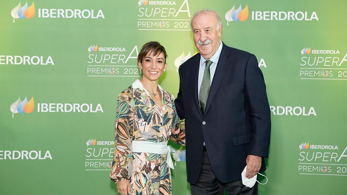 Vicente del Bosque en los Premios Iberdrola SuperA