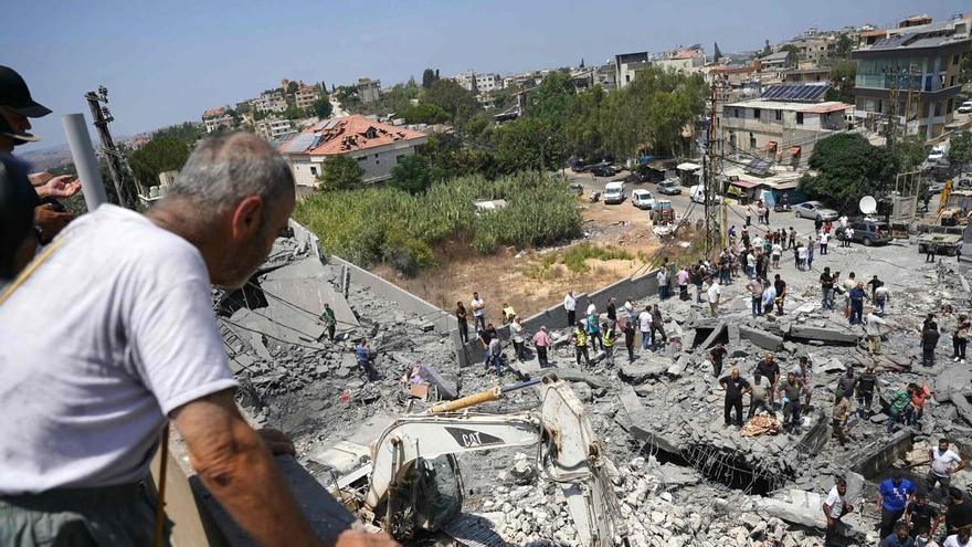 Los ataques israelíes más letales en dos meses dejan al menos 11 muertos y 19 heridos en el sur de Líbano