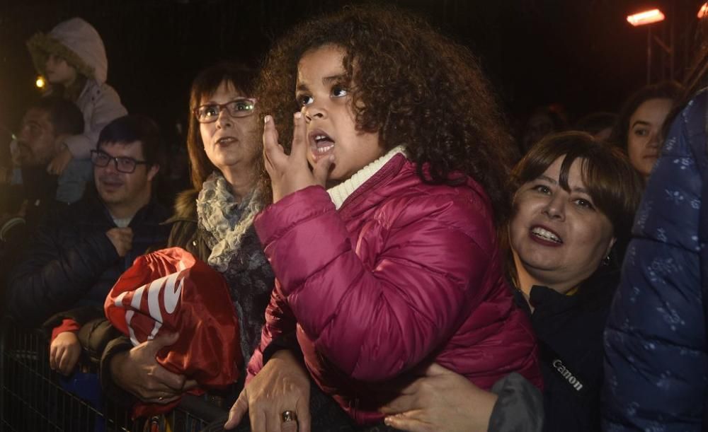 Encendido del árbol de la Circular en Murcia