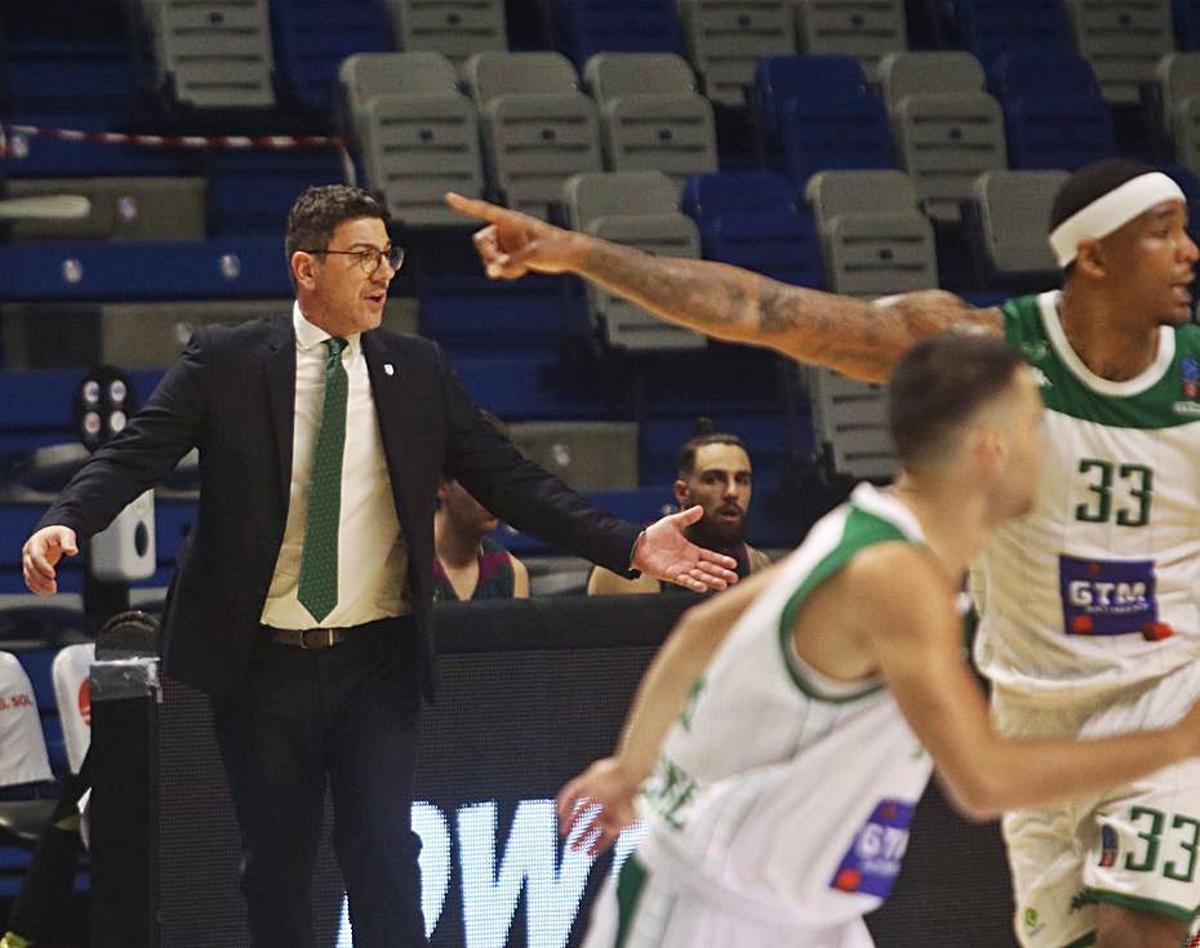 Volodymyr Gerun, en la quiniela para salir del equipo. | ACBPHOTO