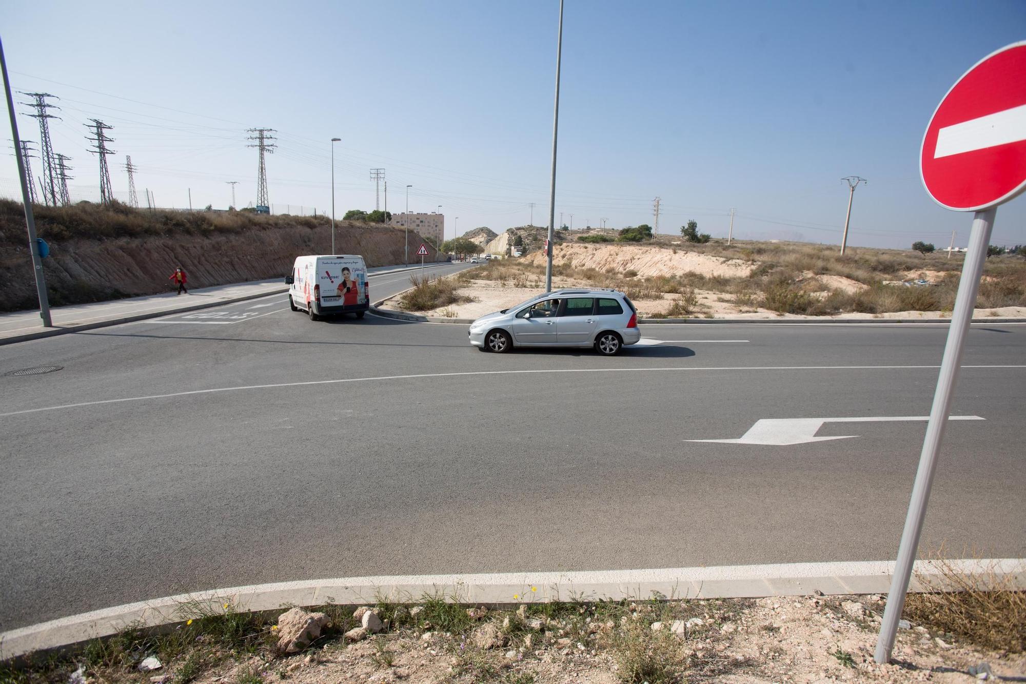 La apertura del tramo de la Vía Parque en el PAU 1 completa una nueva circunvalación en Alicante