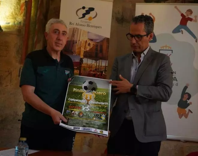 El balón como medio para unir Zamora y Portugal