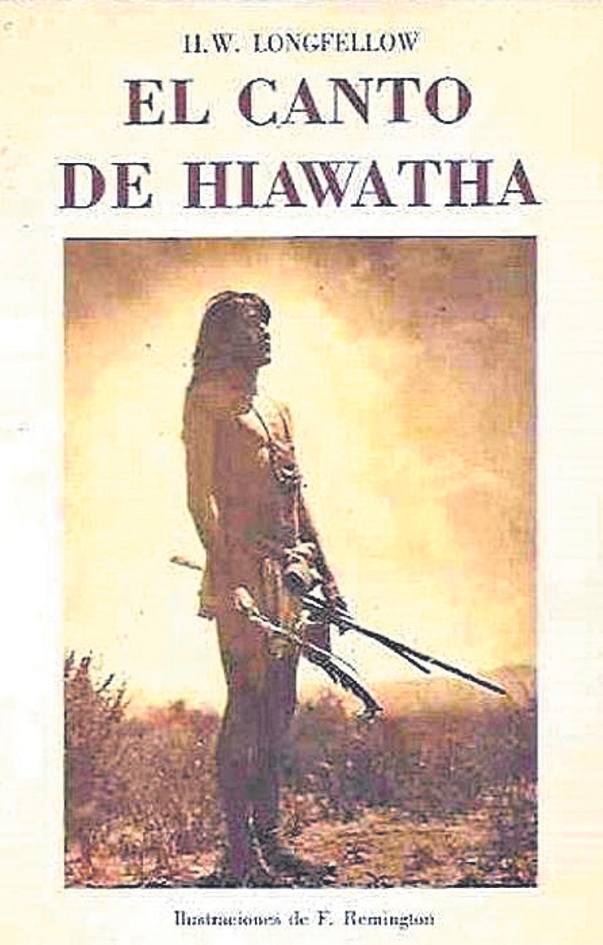 Portada 'El canto de Hiawatha'.