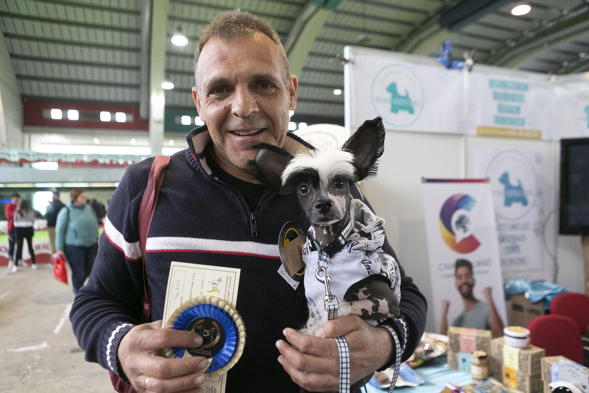 Inauguración del salón asturiano de las mascota.