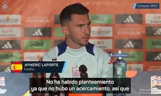 Laporte: 'No hubo ningún acercamiento del Madrid'