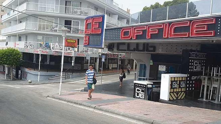 Zona de Punta Ballena donde ocurrió la agresión con una botella.