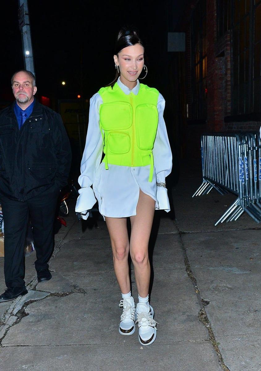 Bella Hadid y su excéntrico look