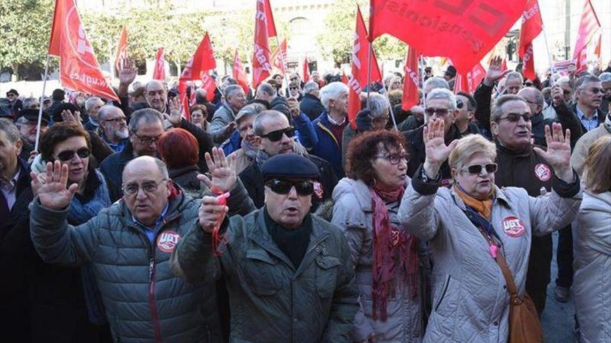 UGT y CCOO adelantan la concentración por las pensiones al 14 de abril en Zaragoza