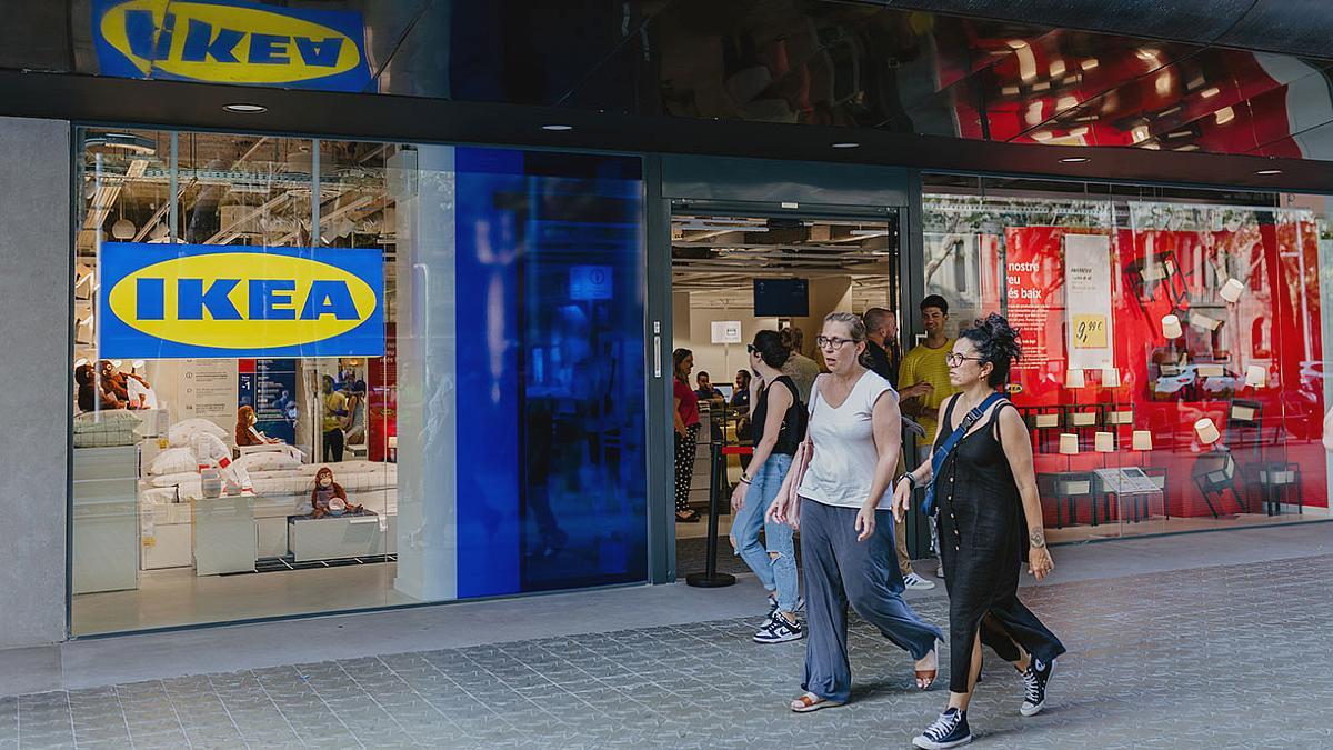 La tienda de Ikea en la Diagonal de Barcelona.