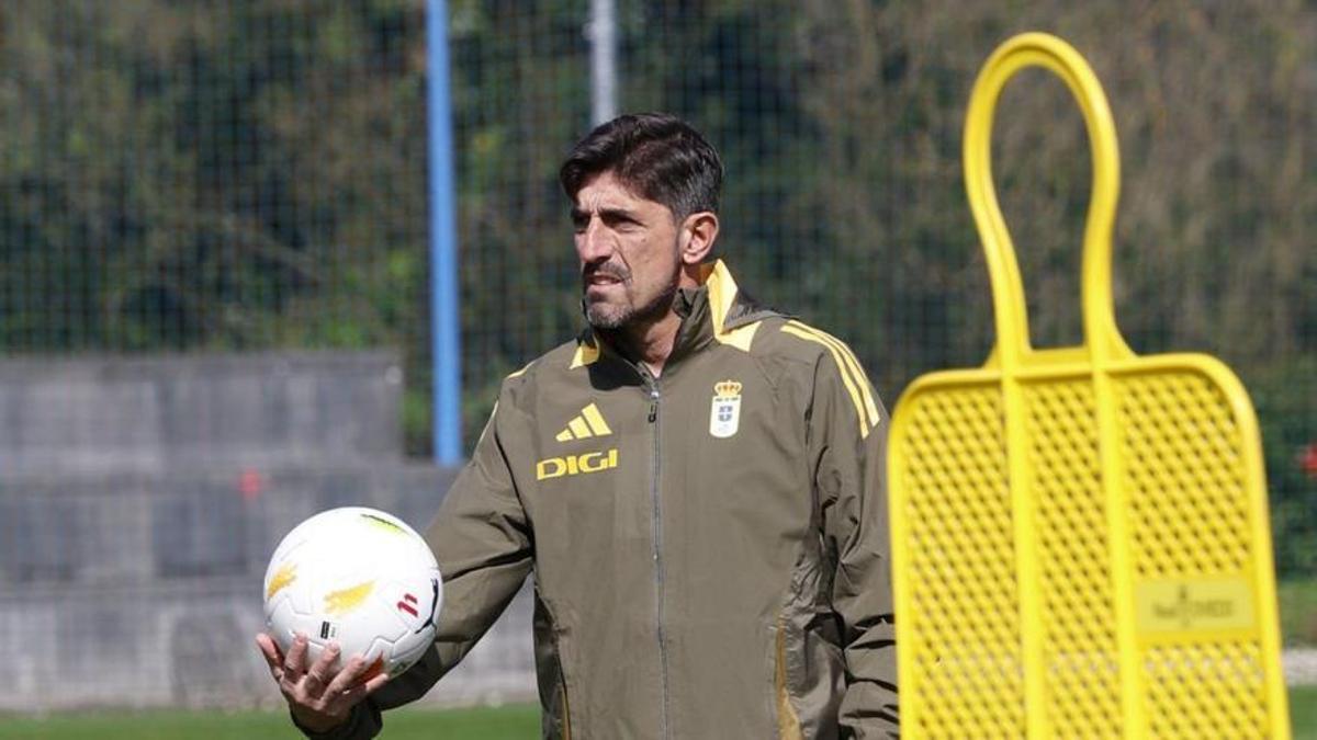 Veljko Paunovic, en El Requexón. | LUISMA MURIAS