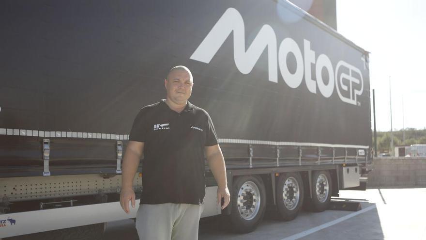 El camión de la MotoGP también teme a los robos: "España y Francia son un desastre: ni se me ocurre dormir en la carretera"