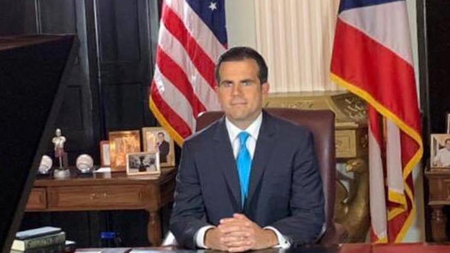 Dimite el gobernador de Puerto Rico, Ricardo Rosselló