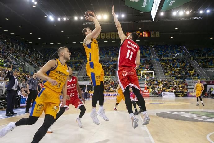 20.01.19. Las Palmas de Gran Canaria. Baloncesto ACB Liga Endesa temporada 2018-19. Herbalife Gran canaria - UCAM Murcia. Gran Canaria Arena. Foto Quique Curbelo