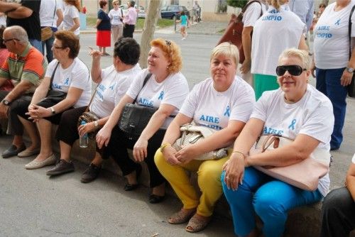 Protesta en Sangonera por un "Aire Límpio"