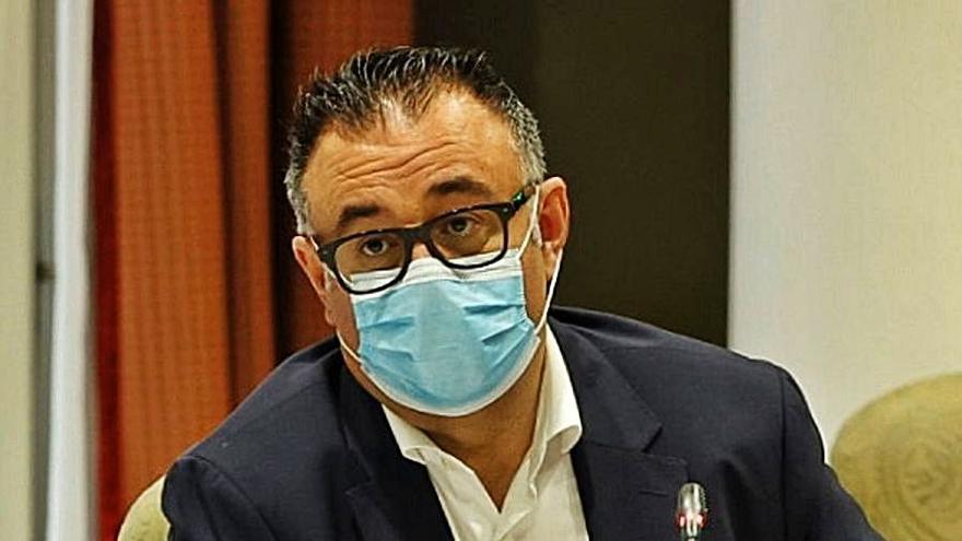 El director del Servicio Canario de la Salud, Conrado Domínguez.