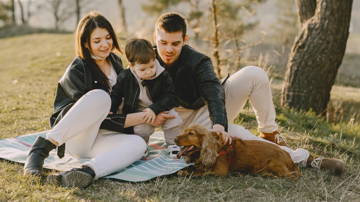 Tener un perro es una buena forma de hacer más cosas en familia.