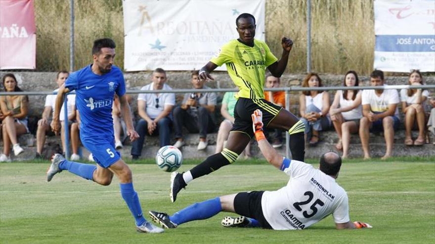 El Zaragoza da primero con el gol