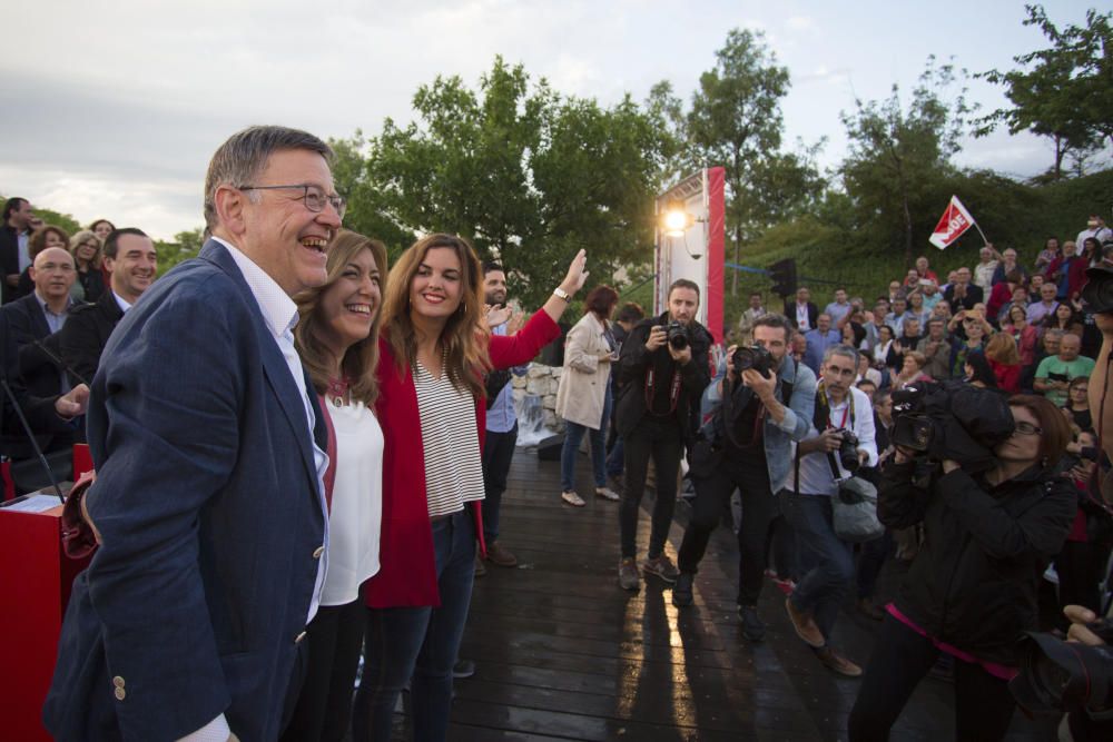 Mitin de Susana Díaz en València