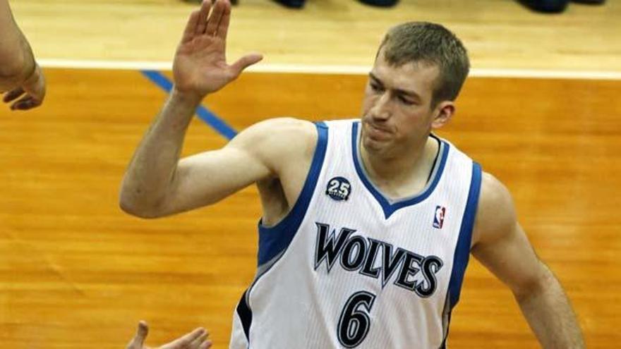 Hummel ha jugado esta temporada en los Minnesota Timberwolves de la NBA.