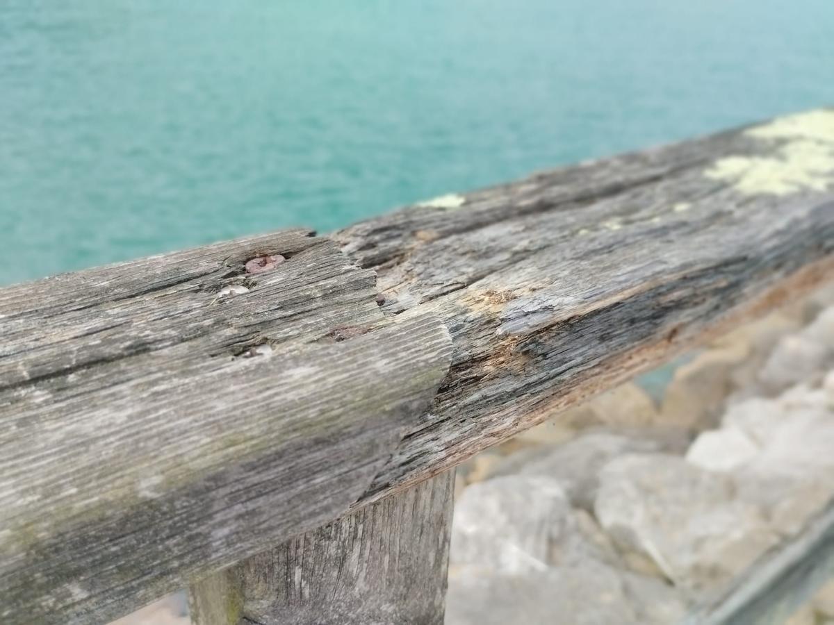 El deterioro del parque playa de Rodiles, en Villaviciosa, en imágenes