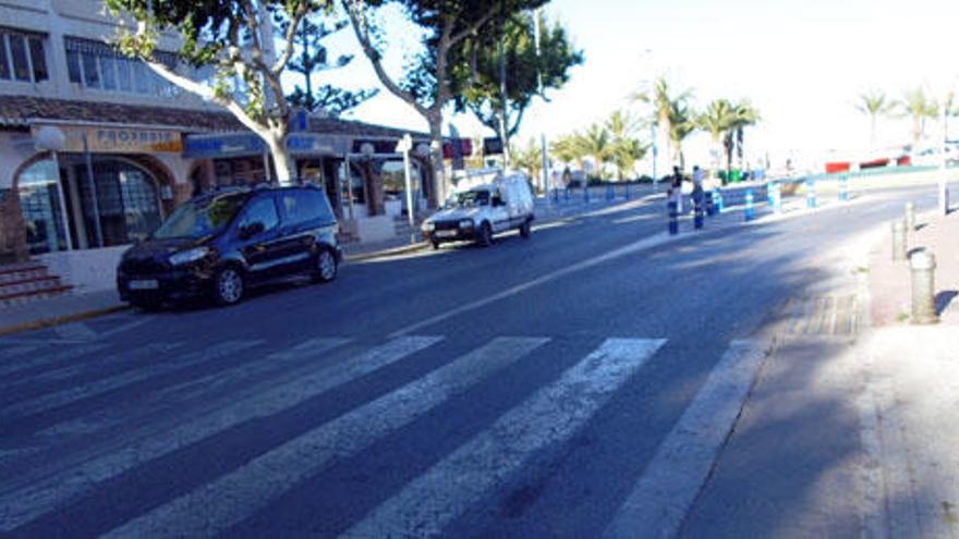 Atropellan a un niño de 9 años en un paso de peatones de Xàbia