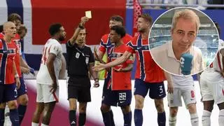 Manolo Lama estalla contra el árbitro del Noruega‑Inglaterra: "Vaya arbitraje a favor de los ingleses"