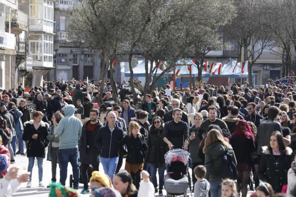 Las tropas napoleónicas campan a sus anchas por el Casco Vello sin saber que el domingo serán expulsados de la ciudad.