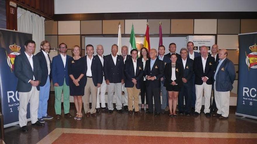 Integrantes de la junta directiva del Club Mediterráneo.