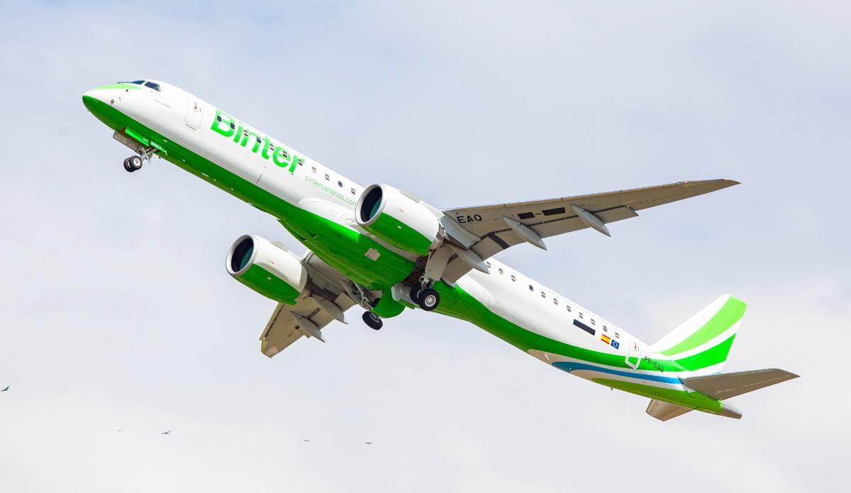 Avión de Binter