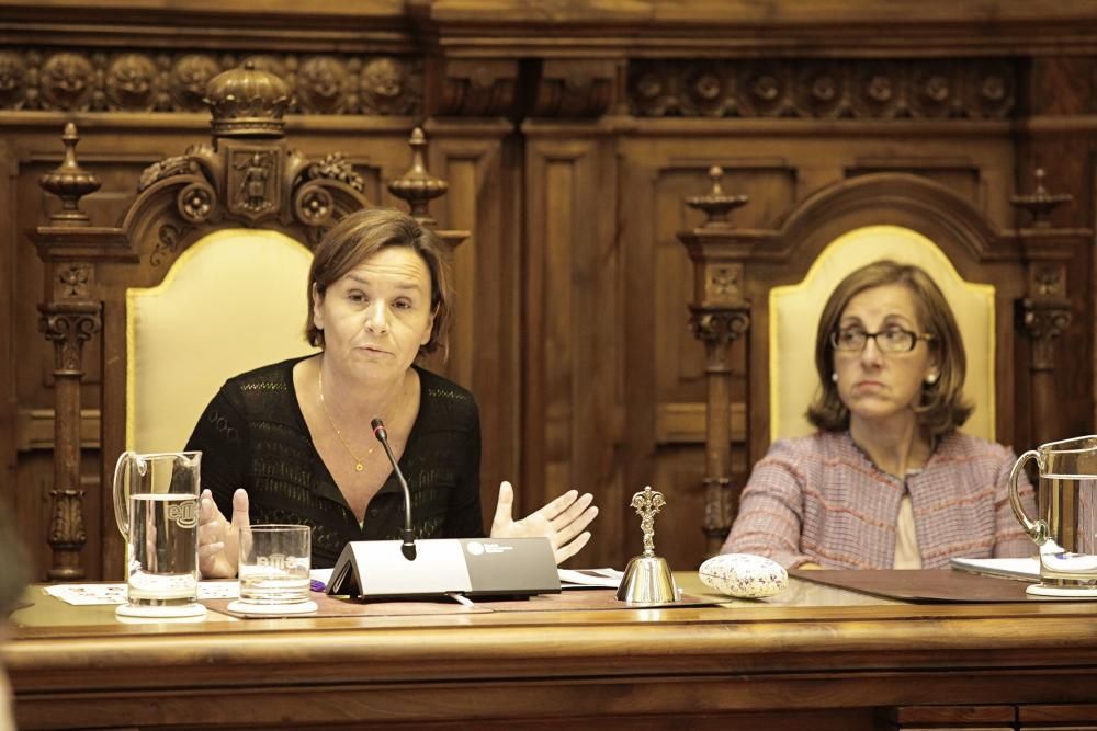 Pleno municipal de Gijón