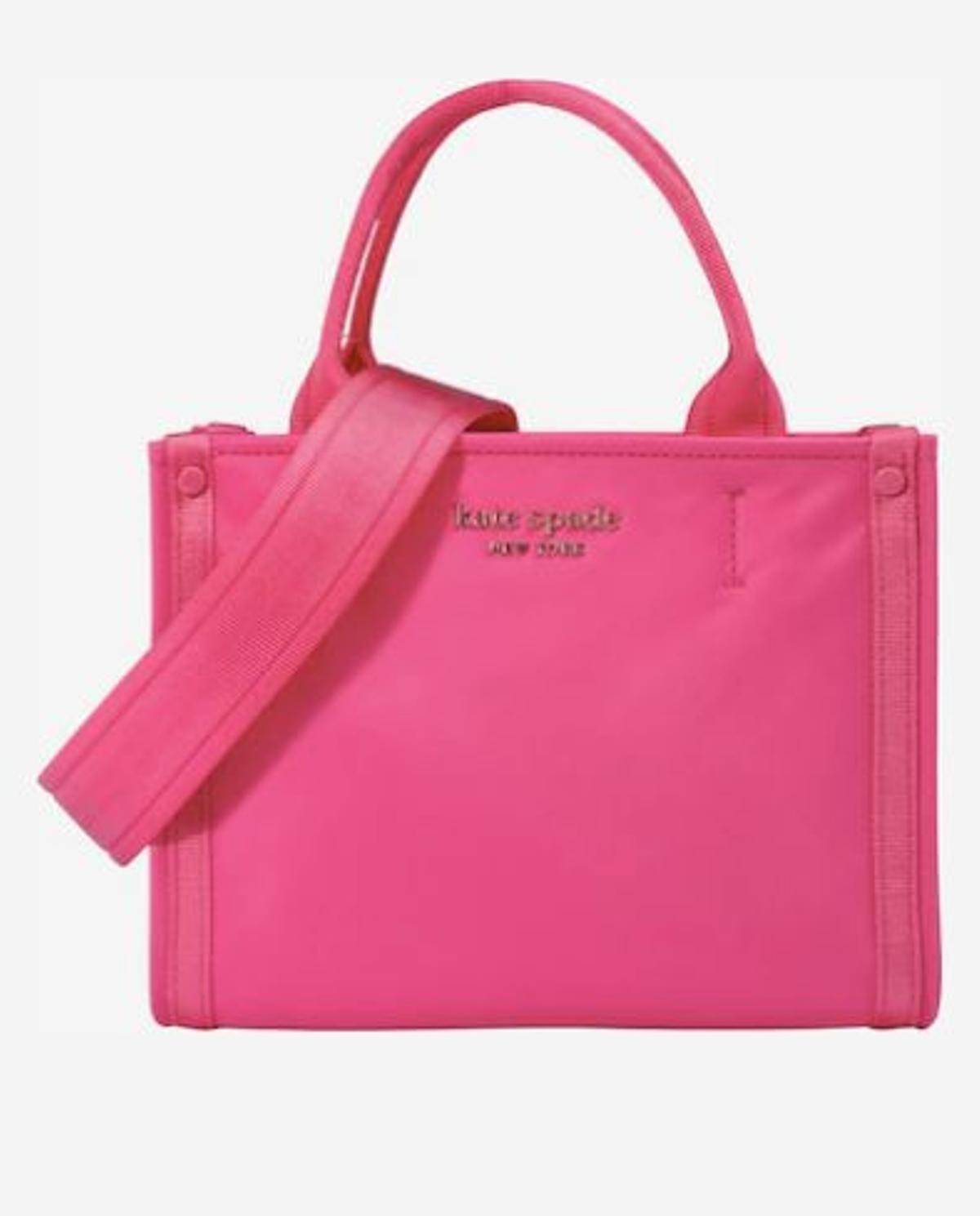 Bolso de mano rosa fucsia de Kate Spade