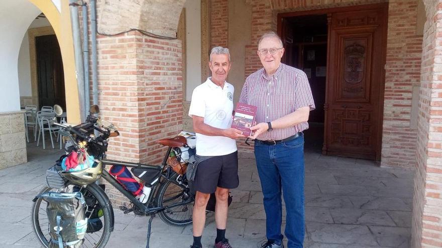 Una ciclista de Llaurí recorre 650 km para crear un itinerario por las cuatro grandes órdenes medievales de España