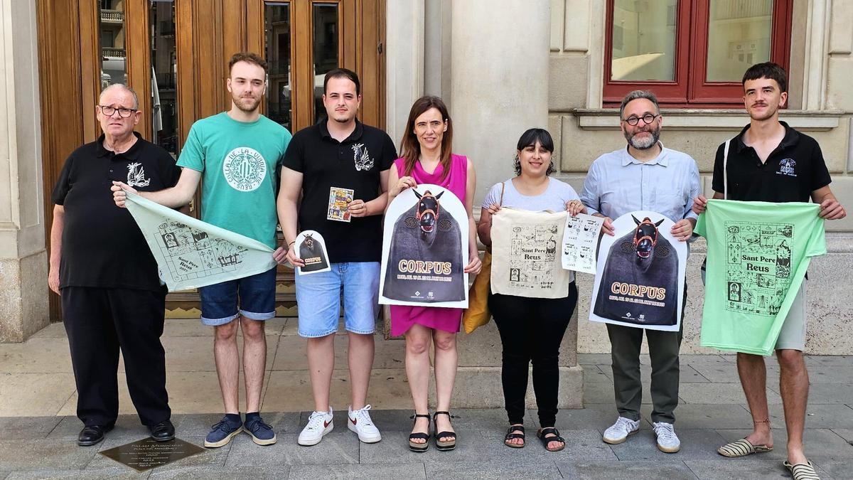 Presentación de los actos de Sant Pere 2025 en Reus, este martes.