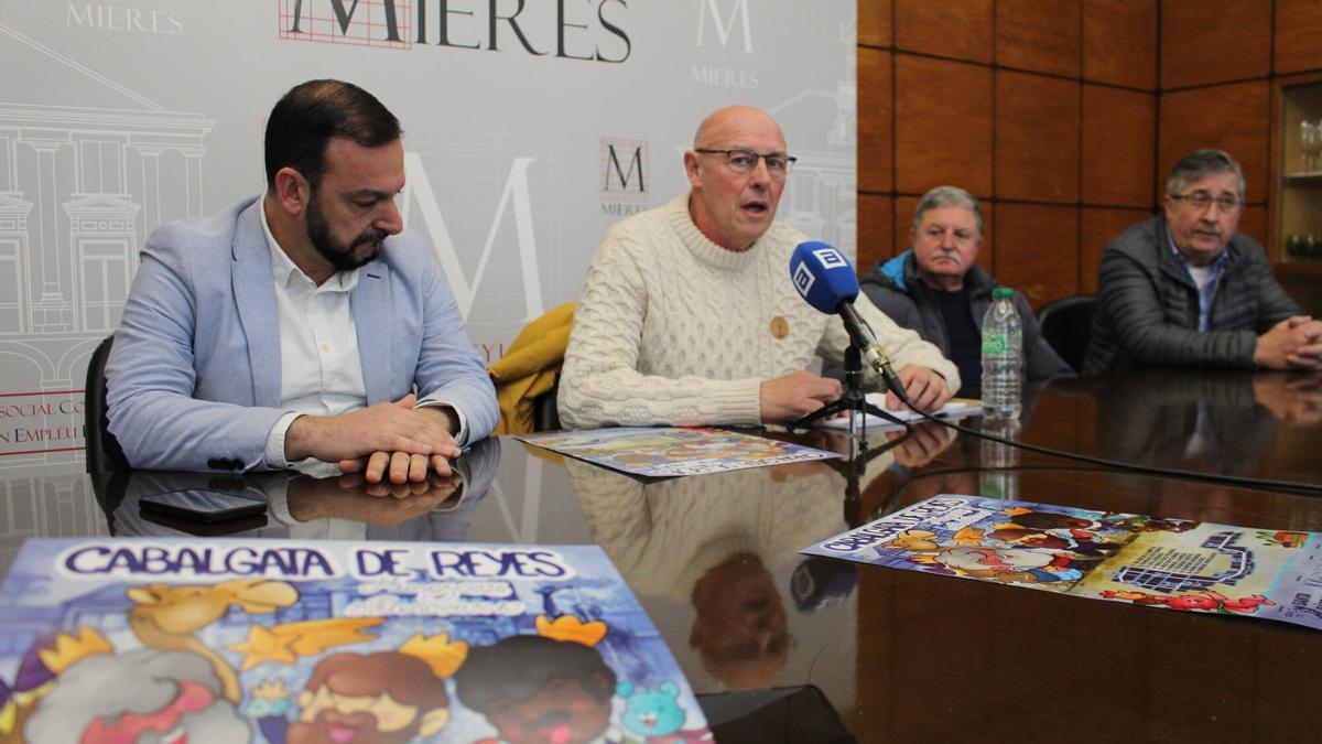 La presentación de la Cabalgata de Mieres.