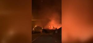 Más de 500 evacuados en el incendio forestal de la isla de la Palma