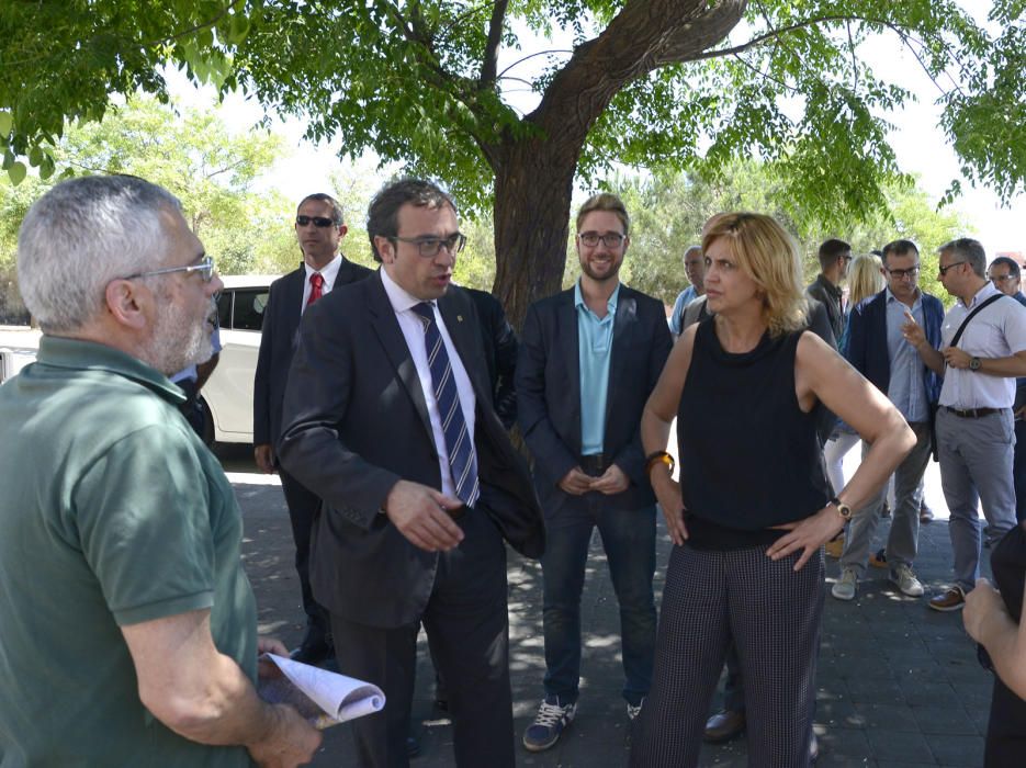 Visita de Rull al Barri de Sant Joan de Figueres