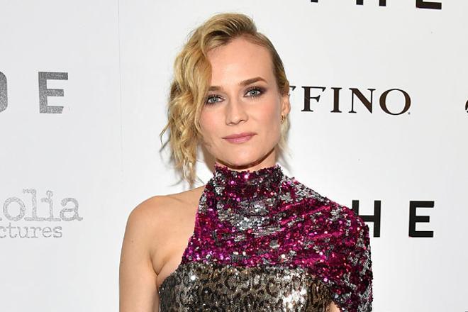 El peinado de Diane Kruger en la premiere de la película 'In the Fade' en Nueva York